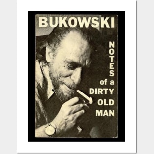 Bukowski - Notes Of A Dirty Old Man - Bukowski Poster Posters and Art